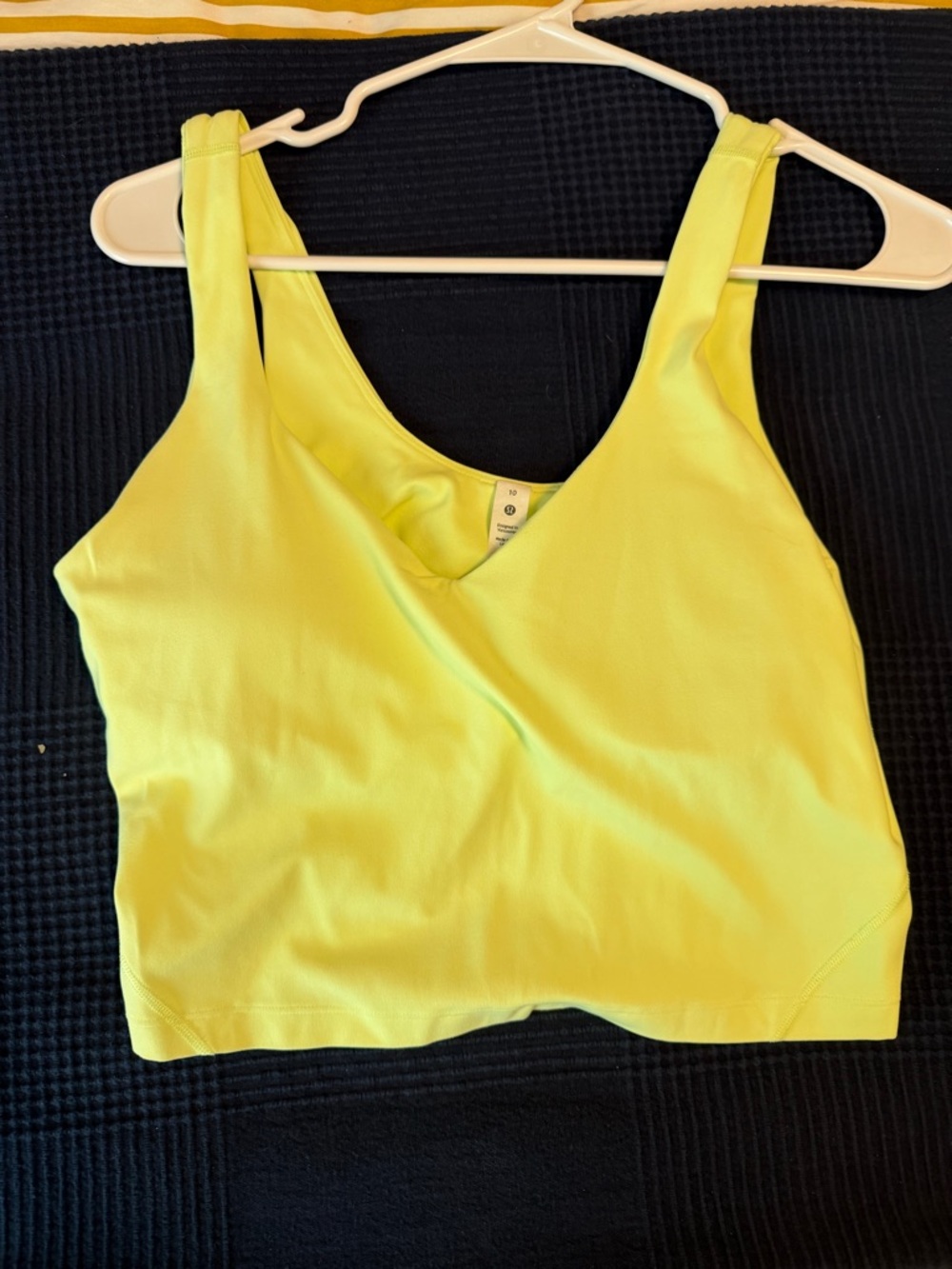 lululemon athletica Neon Sports Bra Top